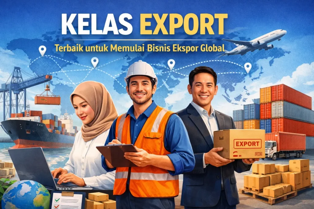 Kelas Export Terbaik untuk Memulai Bisnis Ekspor Global