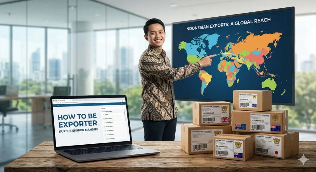 Course Ekspor Online "How To Be Exporter": Cara Mudah Tembus Pasar Internasional
