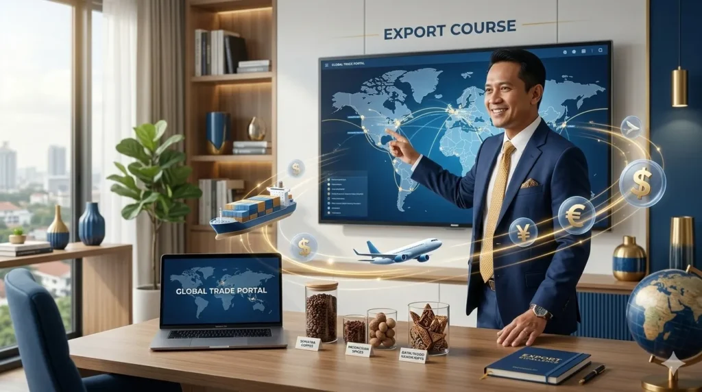 Kelas Ekspor Online "How To Be Exporter": Panduan Lengkap Menjadi Eksportir Sukses dari Rumah