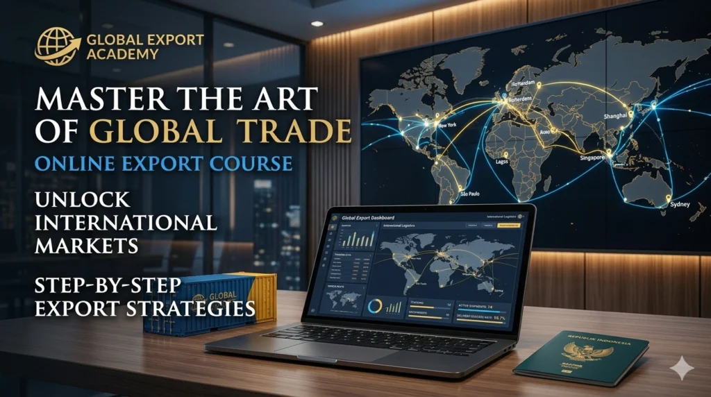 Kelas Ekspor Online "How To Be Exporter" Terbaik oleh Rumah Ecourse: Panduan Menjadi Eksportir Sukses