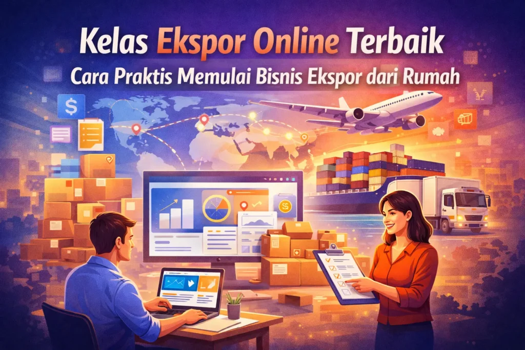 Kelas Ekspor Online Terbaik: Cara Praktis Memulai Bisnis Ekspor dari Rumah